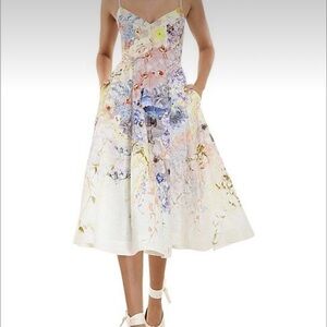 Zimmermann Picnic Floral Dress in Pastel Hues